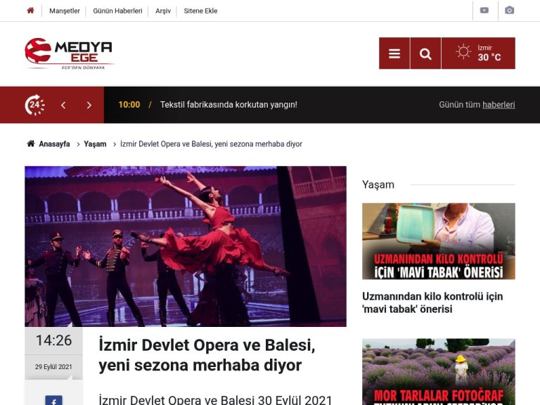 İzmir Devlet Opera ve Balesi, yeni sezona merhaba diyor